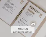 Leitfaden für das Elterngespräch mit Checkliste und Einladungsvorlage.