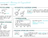 Nicht kompetitive Hemmung: Hemmstoff bindet an anderer Stelle des Enzyms, verändert dessen Raumstruktur, sodass kein Substrat mehr binden kann. Reversibel.