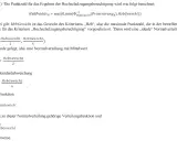 Formel zur Berechnung der Hochschulzugangsberechtigung mit Notenpunkten. Die Formel nutzt das HzbGewicht und eine Normalverteilung.
