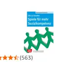 Buchcover "Spiele für mehr Sozialkompetenz" mit Papierfiguren. Fördert soziales Lernen.