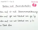 Die Bildung des Imparfait: So vermeidest du häufige Fehler
