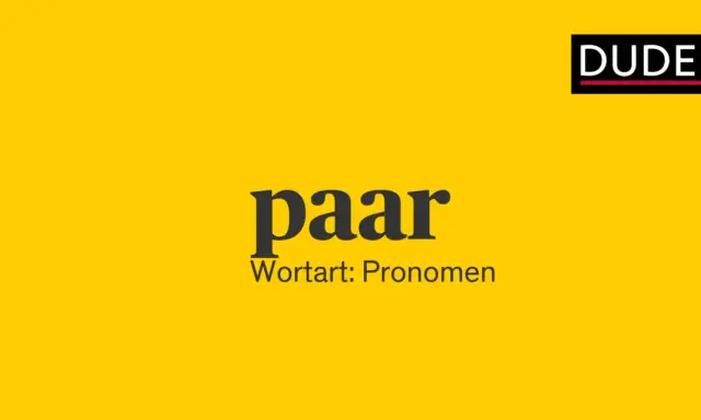 Duden zeigt das Wort "paar" als Pronomen. Ein paar Freunde treffen sich.