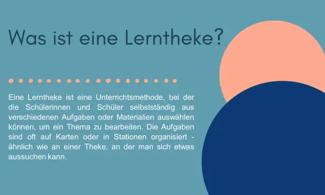 Eine Lerntheke ist eine Unterrichtsmethode, bei der Schüler selbstständig Aufgaben auswählen. Ähnlich wie an einer Theke, an der man sich etwas aussuchen kann.